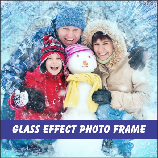 Glass Effect Photo Frames 3D Selfie Pic Editing HD