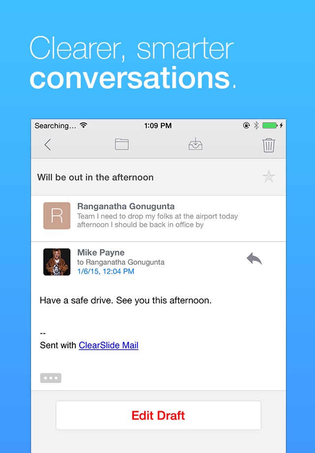ClearSlide Mail screenshot 3