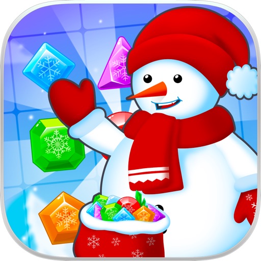Frozen Diamond Mash: Winter Edition - Puzzle Game icon