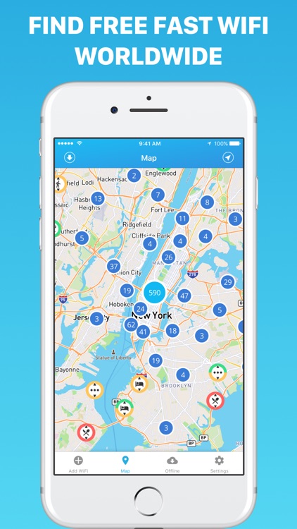 WiFi Finder + Map