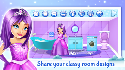 Ice Princess Doll House Design: Game.s For Girls screenshot 4