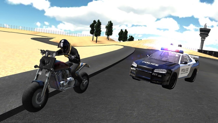 City Traffic Police Car Driving screenshot-3