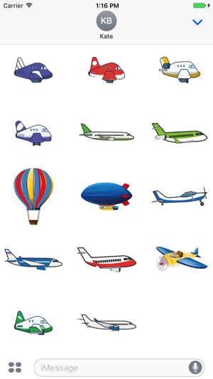 Fly Air and Plane Stickers(圖5)-速報App