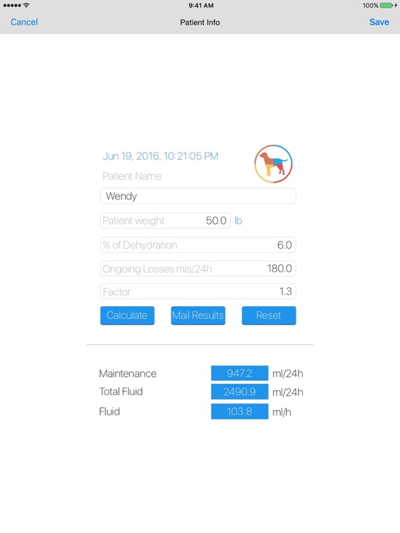 Vet Calculations Plus