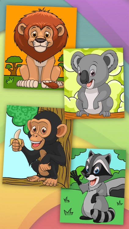 Animals magic coloring pages – kids coloring book screenshot-4