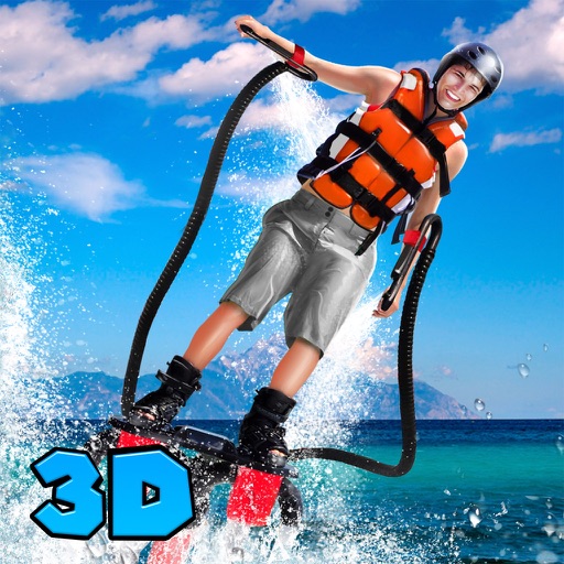 Flyboard: Water Hoverboard Stunt Simulator 3D Full iOS App
