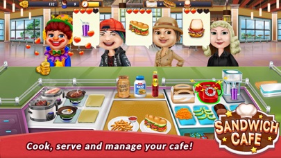 Sandwich Cafe Game – Cook delicious sandwiches! screenshot 2