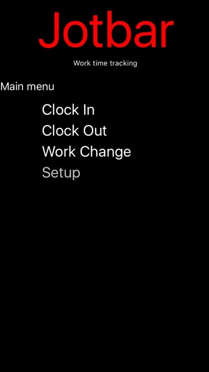 Jotbar Mobile Client