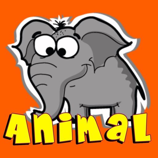 Education animal games for kids icon