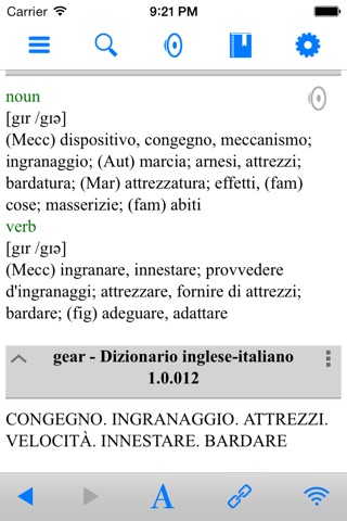 Italian Dictionary - Dict Box screenshot 2