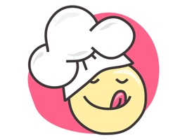• Message fun food themed stickers