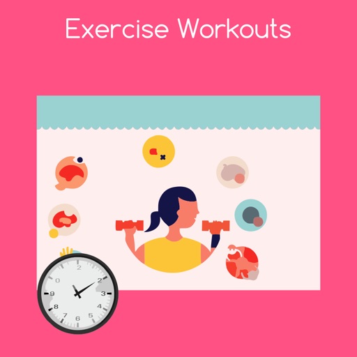 Exercise workouts icon