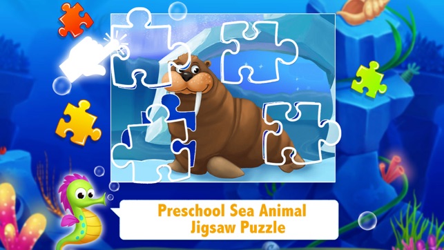 Preschool Sea Animals Jigsaw Puzzle