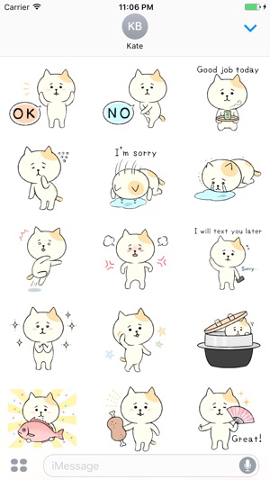 Selena The Embarrassing Cat English Stickers(圖1)-速報App