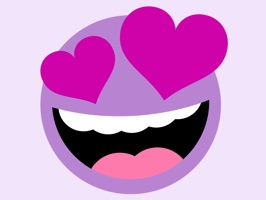Purple People Emojis Sticker Pack