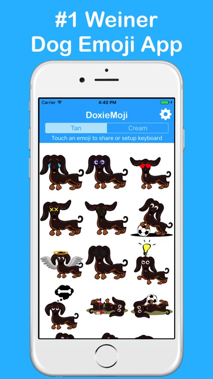 DoxieMoji - Dachshund Love Weinermoji & Stickers