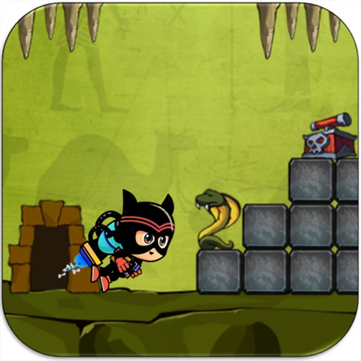 Pj Pyramid Cateboy Run - Hero Masks Games iOS App