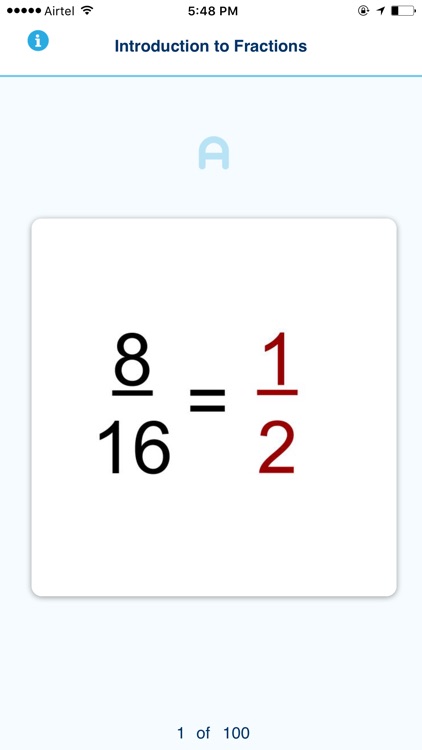 Learn It Flashcards - Introduction to Fractions screenshot-4