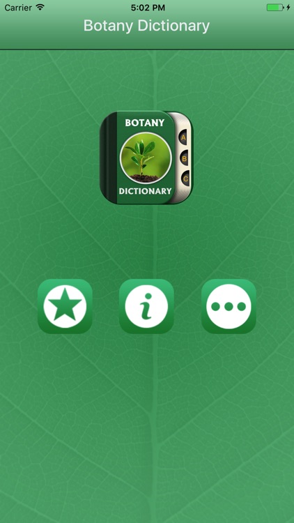 Botany Dictionary Free