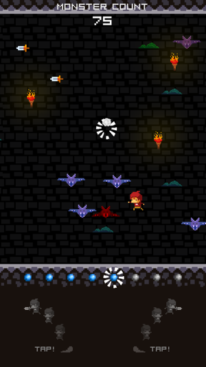 ‎kill 100 monsters Screenshot