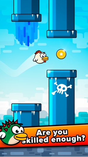 Flappy Winter Bird - Swing your tiny flappy wings!(圖3)-速報App