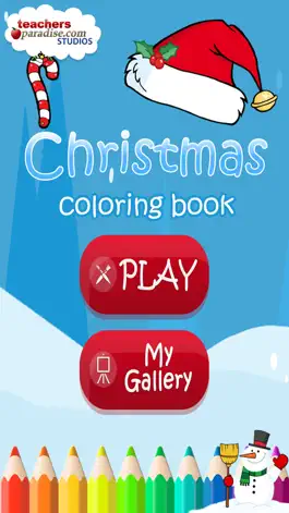 Game screenshot Christmas Coloring - Coloring Book for Kids mod apk