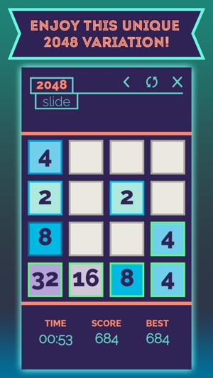 2048 Slide Tiles