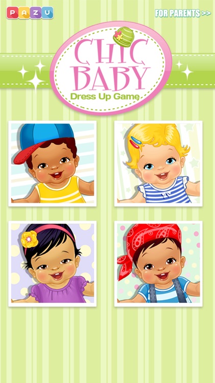 Chic Baby - Baby Care & Dress Up Game for Kids screenshot-3