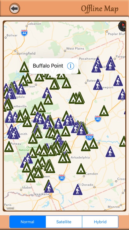 Arkansas Campgrounds & Hiking Trails Offline Guide screenshot-4