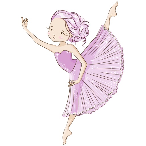 I Love Dance Ballet Sticker Pack icon