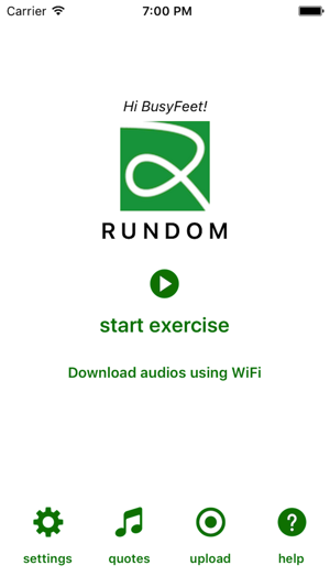 Rundom App