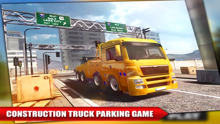 Construction Truck Parking Game