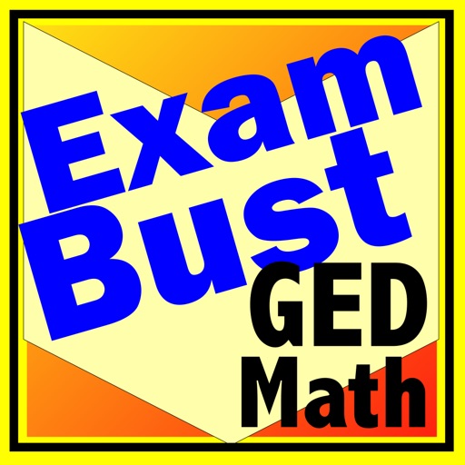 GED Math Prep Flashcards Exambusters icon