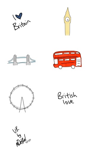 Britain sticker - British UK stickers for iMessage(圖3)-速報App