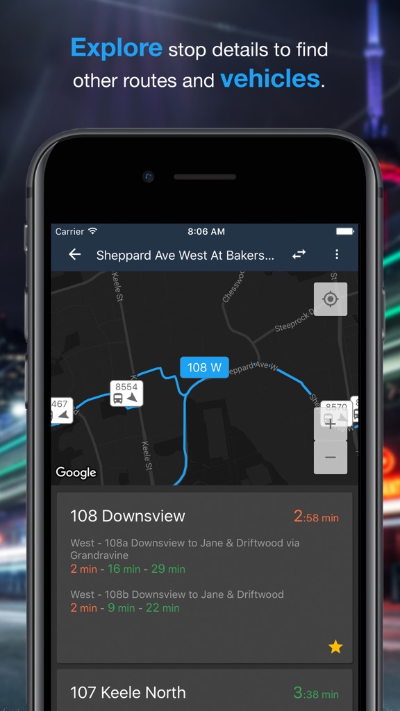 【图】Transit Now for Toronto TTC(截图2)