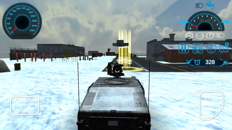Army Transport Truck Driver 3D