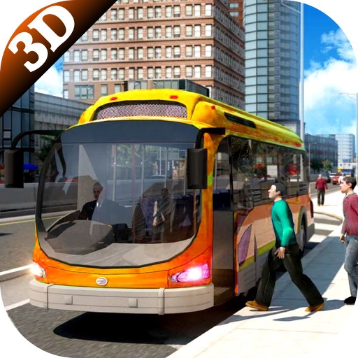 Transport City Bus Simulator 3D Icon