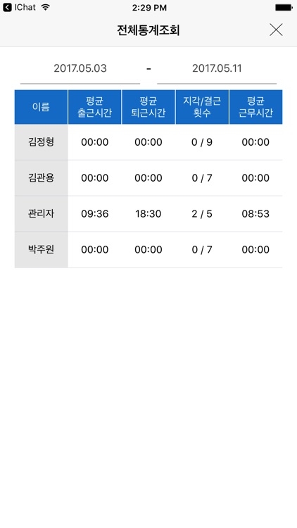 Office Manager – 근태관리 APP screenshot-4