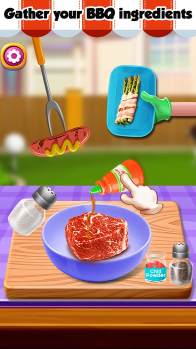 How to cancel & delete Grill BBQ Maker! Fun Fair Food Barbeque Party from iphone & ipad 3