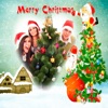 Icon Merry Christmas photo frames - create cards