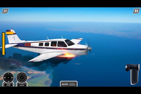 Perfect Airplane Pilot Flight Simulator screenshot 2