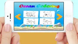 Game screenshot Морские акулы раскраски игра для детей взрослых бе apk