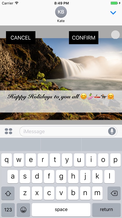 Photo Greetings for iMessage
