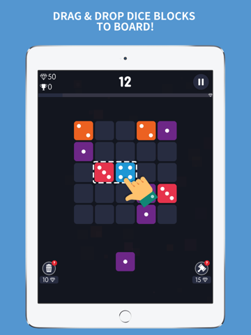 Merge Dominoes: Dice Block It screenshot 2