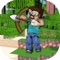 Block Shoot Bow is an most popular apple shoot game with classic 3d pixel style