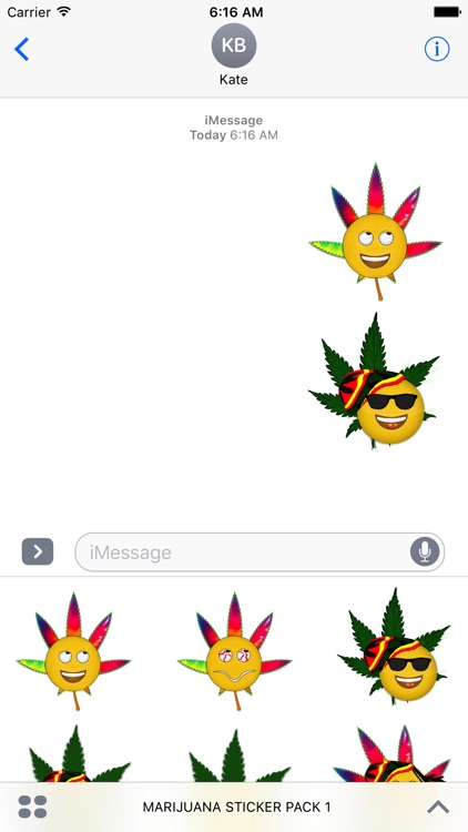 MARIJUANA STICKER PACK 1 by clare stoner