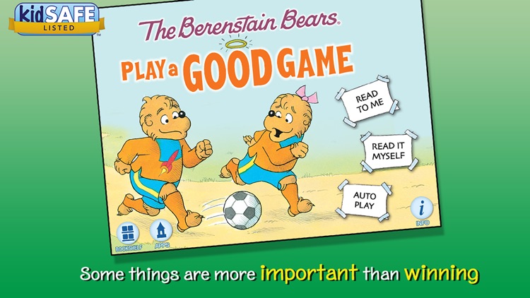 The Berenstain Bears Play a Good Game