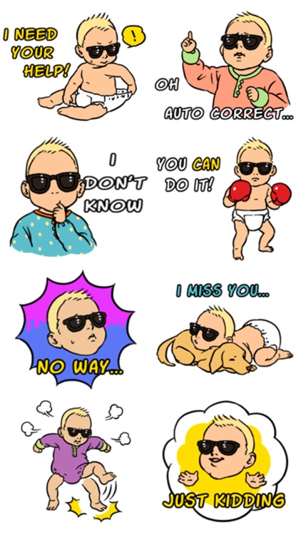 Baby Boss Stickers! screenshot-3