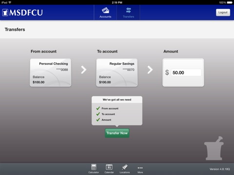 Merck Sharp & Dohme FCU Mobile for iPad screenshot 4