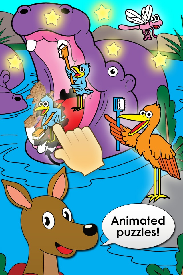 Kids Puzzle Animal Games for Kids, Toddlers Free screenshot 2
